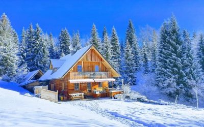 Красивый альпийский дом в Бохине